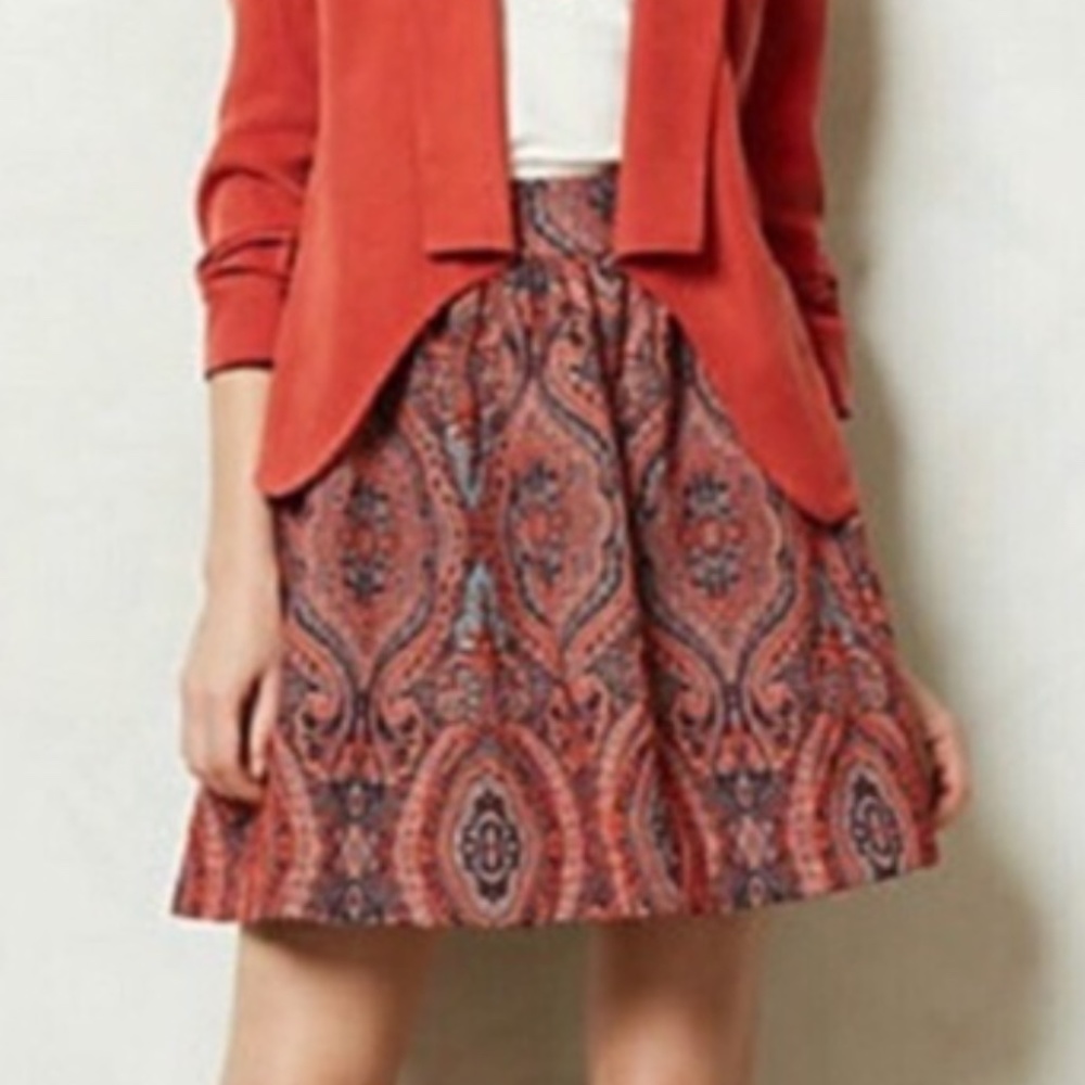 Anthropologie Moulinette Soeurs Kavari Skirt